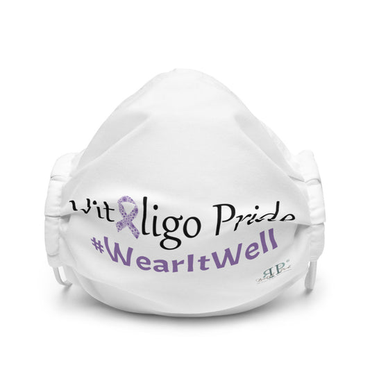Vitiligo Pride! Wear It Well Face Mask