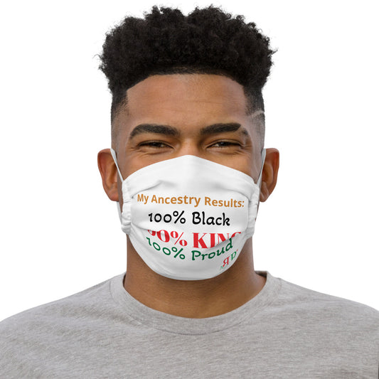 100 % King Colors of The Motherland Face Mask