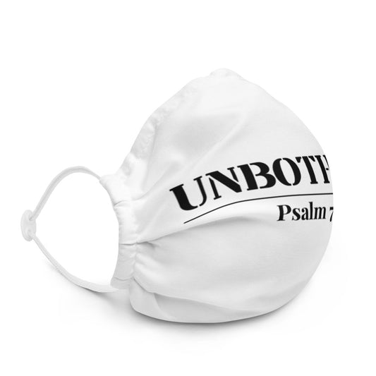 Unbothered- Psalm: 73:26 face mask
