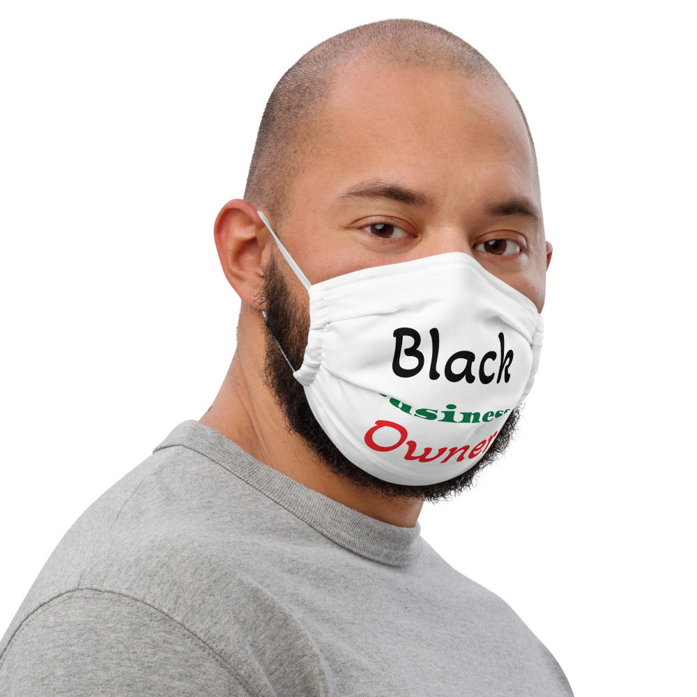 Black Business Owner Face Mask