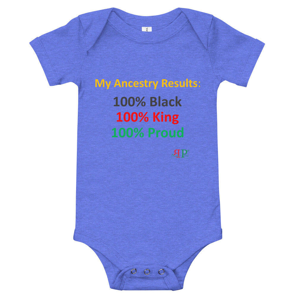 100% King Colors of the Motherland Onesie