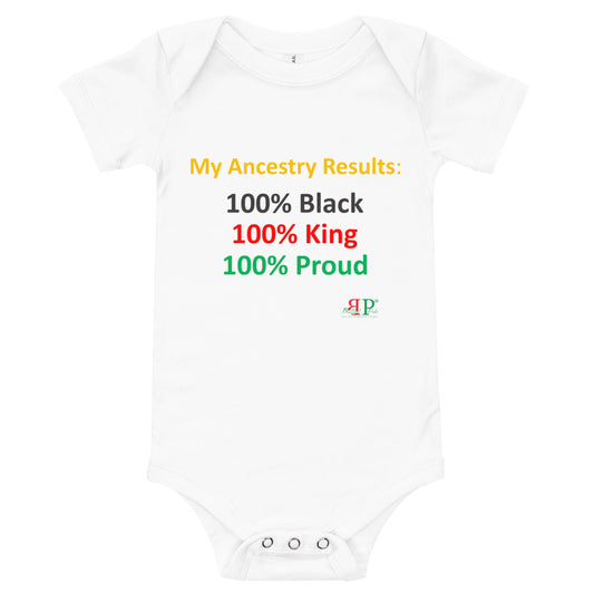 100% King Colors of the Motherland Onesie