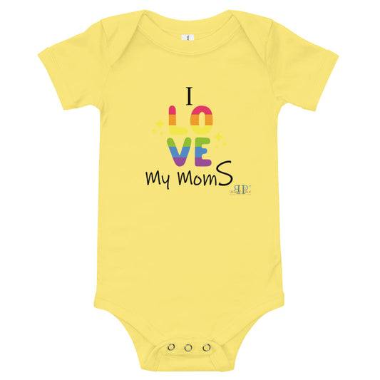 I LOVE my momS- SHORT SLEEVE Onesie