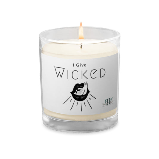 Wicked Head Glass Jar Soy Wax Candle