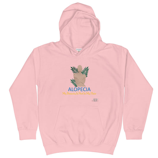 Alopecia- My Beauty Is Not My Hair Kids Hoodie- FEMALE