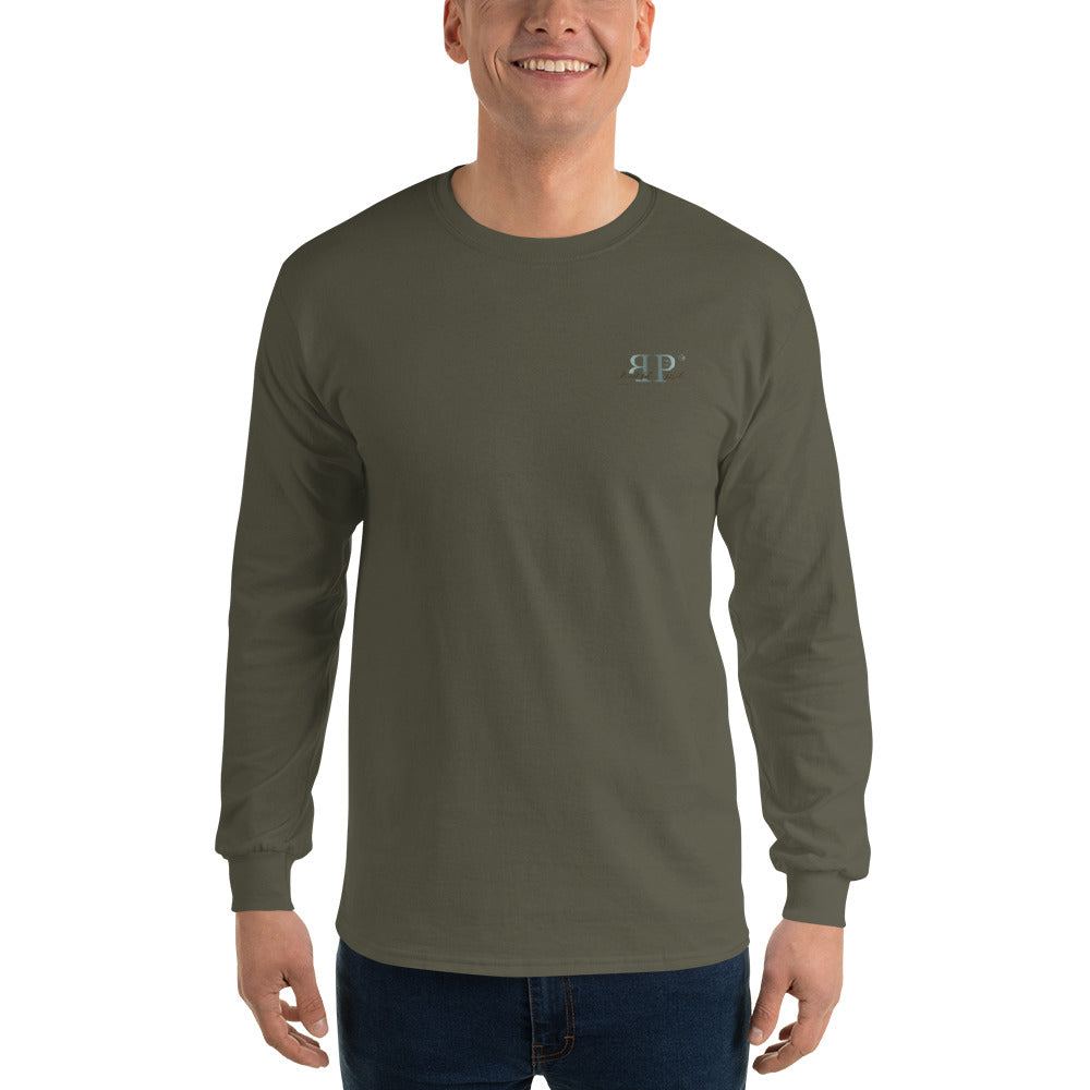 Words are Important When Talking About Substance Use Disorders: Don Coyhis Quote Men’s Long Sleeve Shirt- text on Back (+$9)