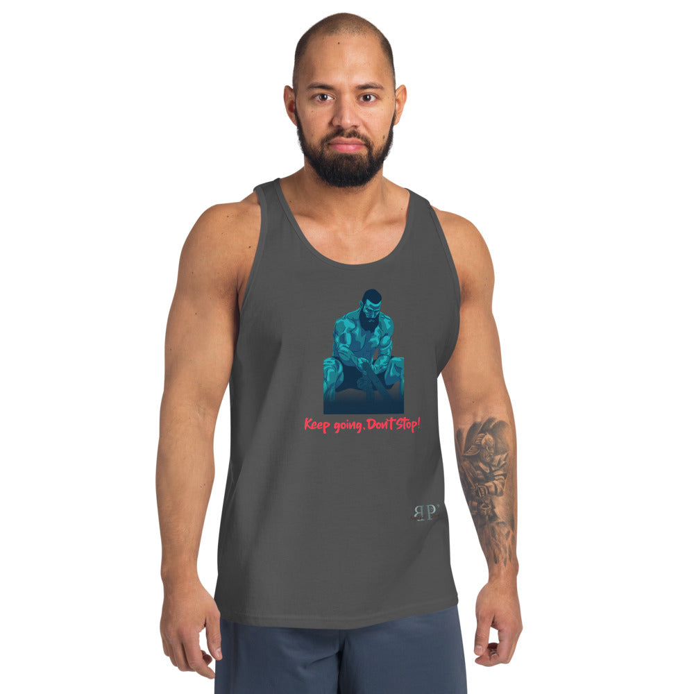 Keep Going, Don't Stop Unisex Tank Top