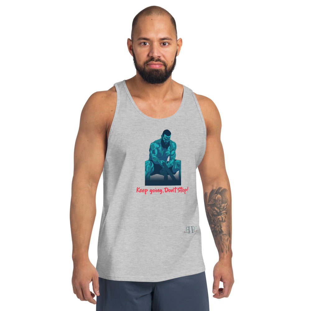 Keep Going, Don't Stop Unisex Tank Top