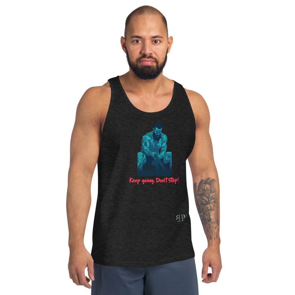 Keep Going, Don't Stop Unisex Tank Top