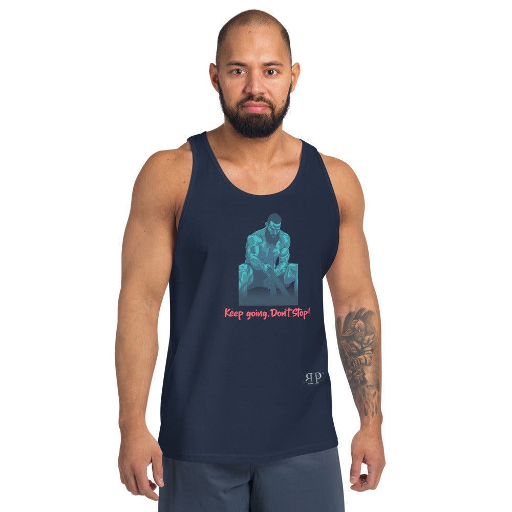 Keep Going, Don't Stop Unisex Tank Top