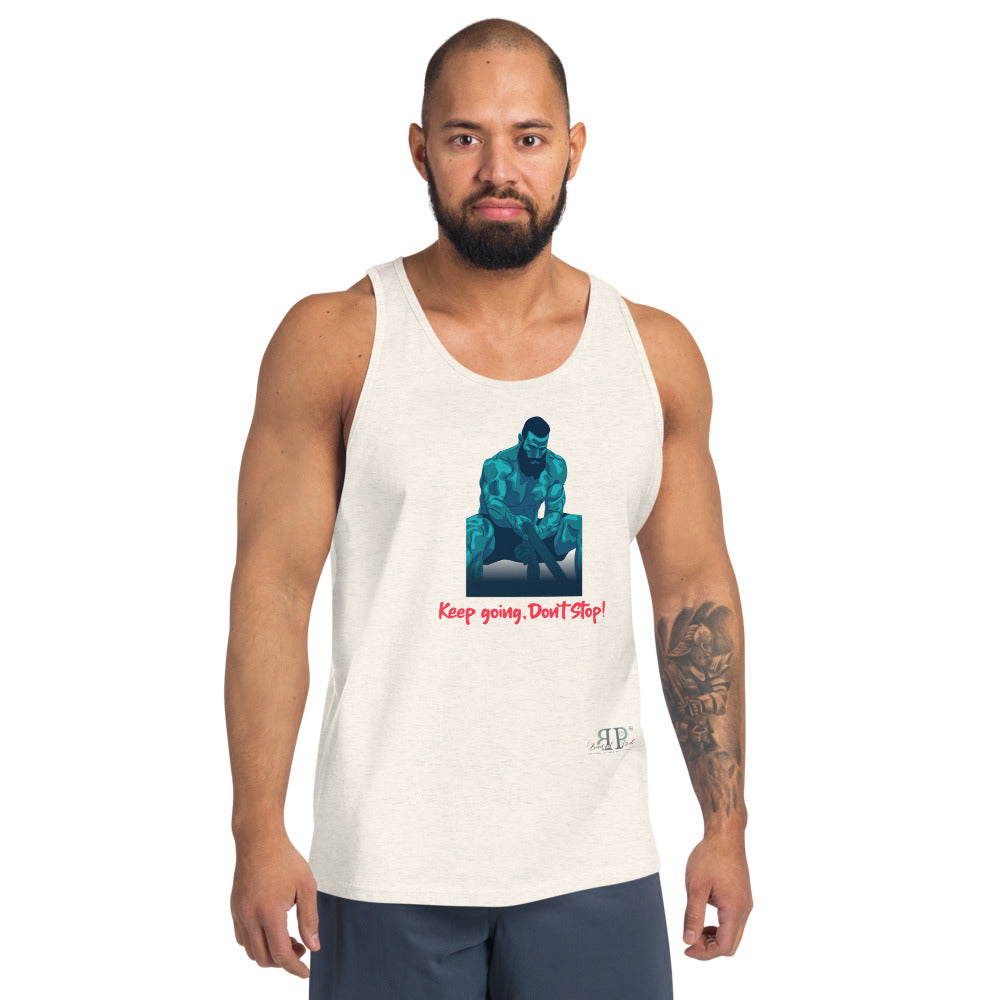 Keep Going, Don't Stop Unisex Tank Top