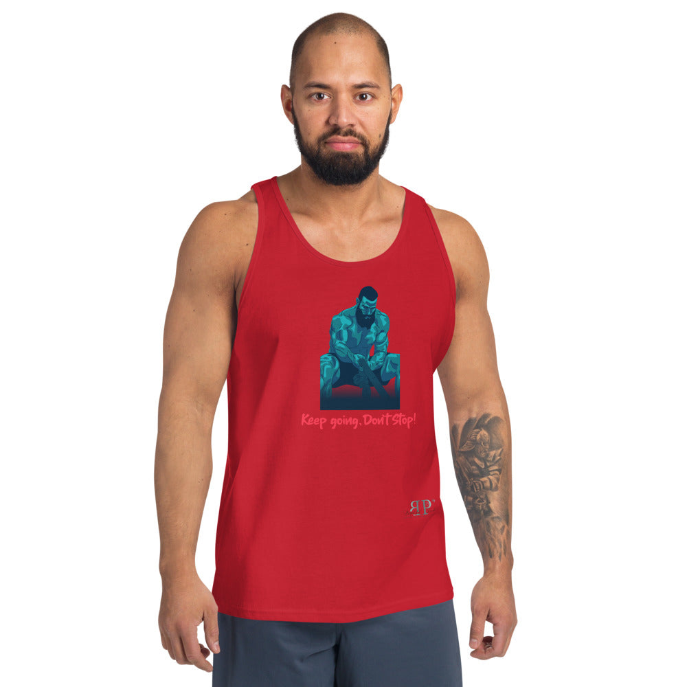 Keep Going, Don't Stop Unisex Tank Top