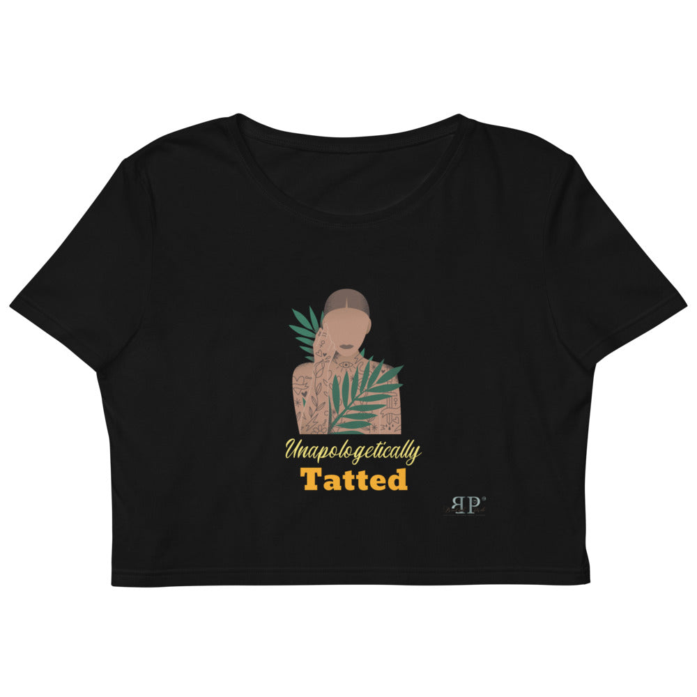 Inked: Unapologetically Tatted Organic Crop Top