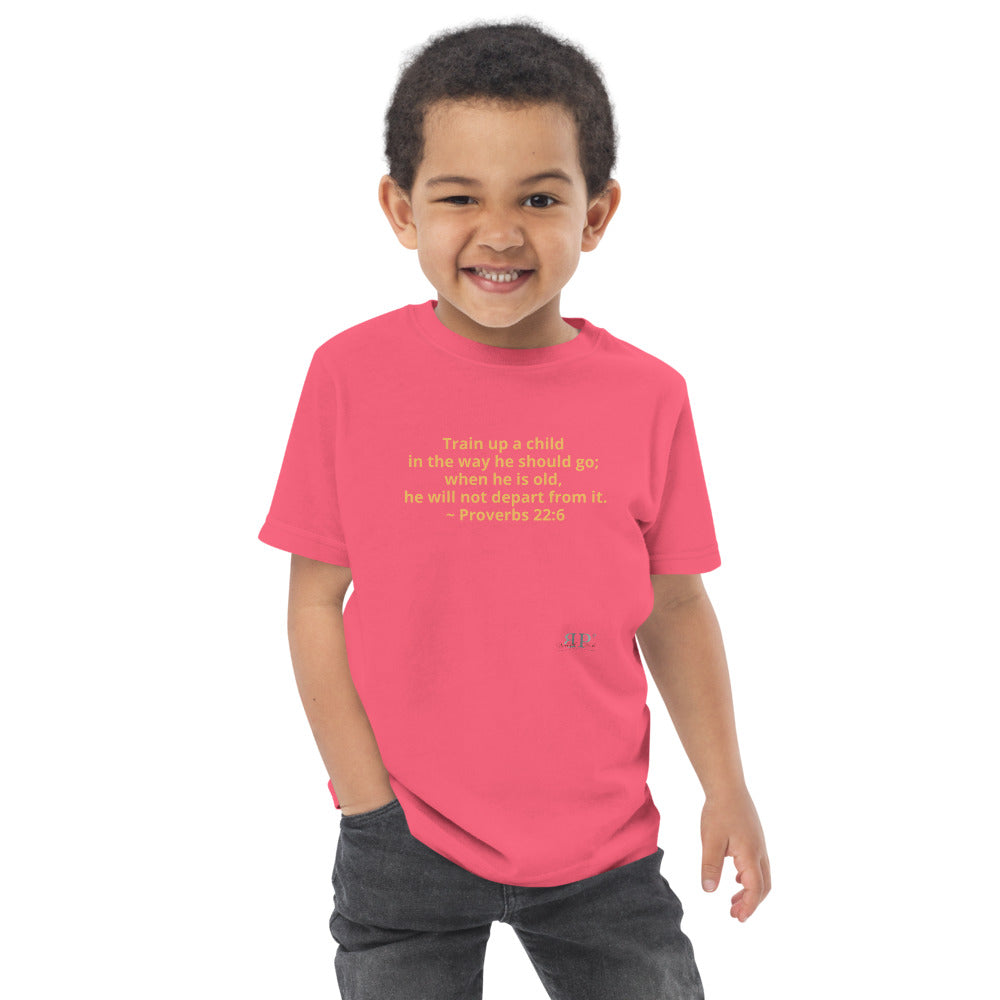 Train up a Child Proverbs 22:6 Unisex t-shirt TODDLER