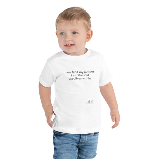 I am Not My Autism Toddler Short Sleeve Tee