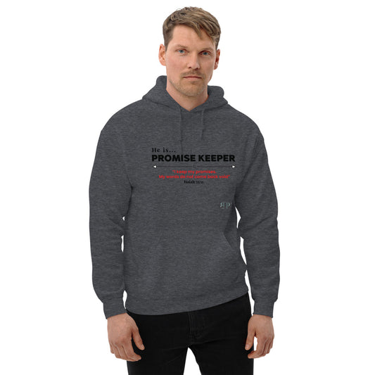 He is Promise Keeper- Isaiah 55:11 Unisex Hoodie