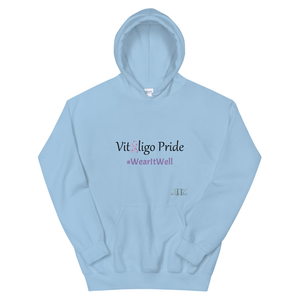 Vitiligo Pride, Wear it Well Unisex Hoodie