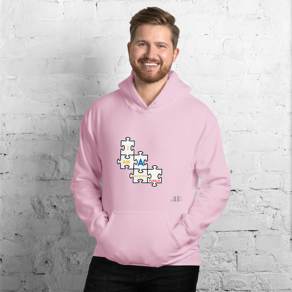 I am a beautiful puzzle Unisex Hoodie