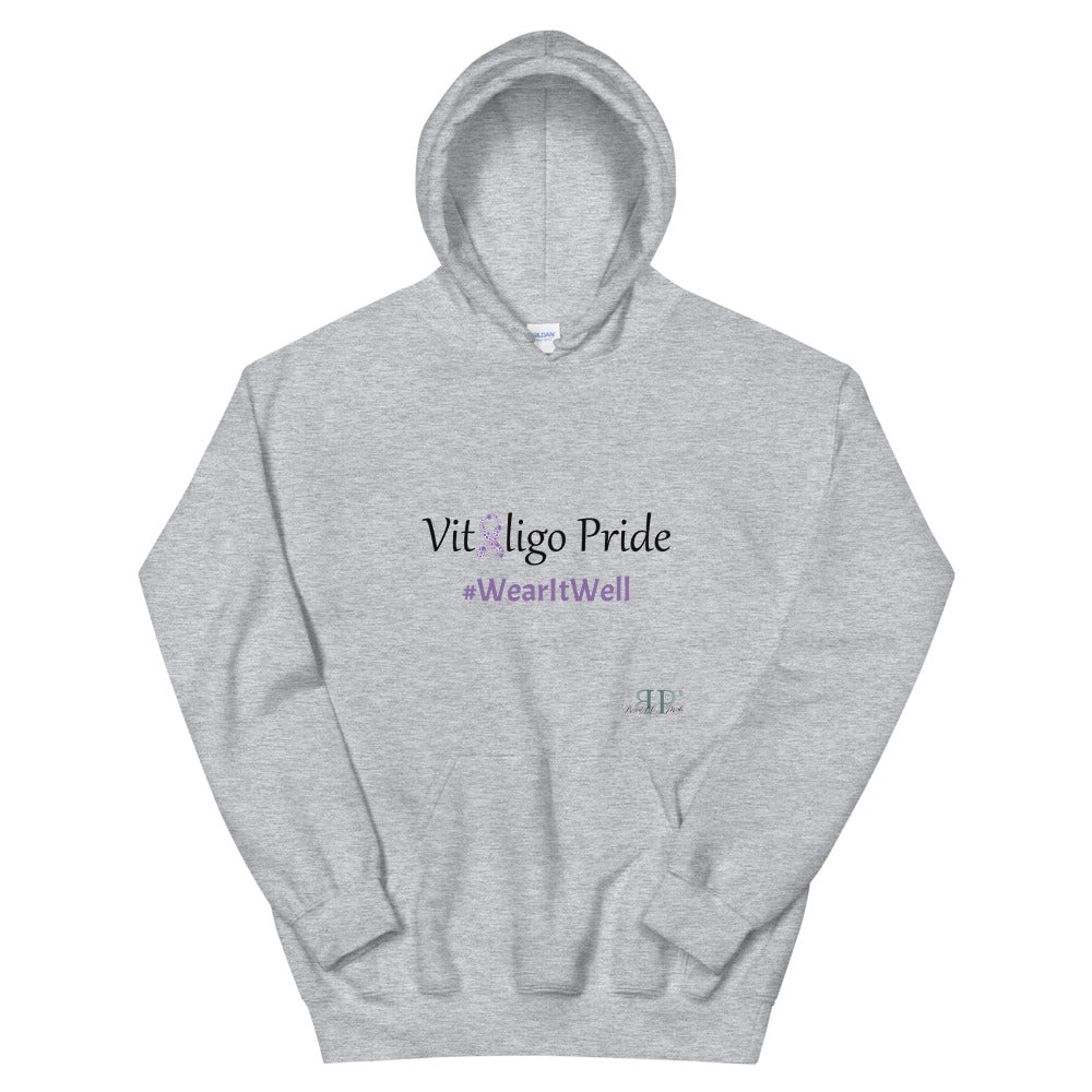 Vitiligo Pride, Wear it Well Unisex Hoodie