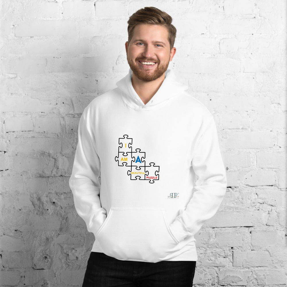I am a beautiful puzzle Unisex Hoodie