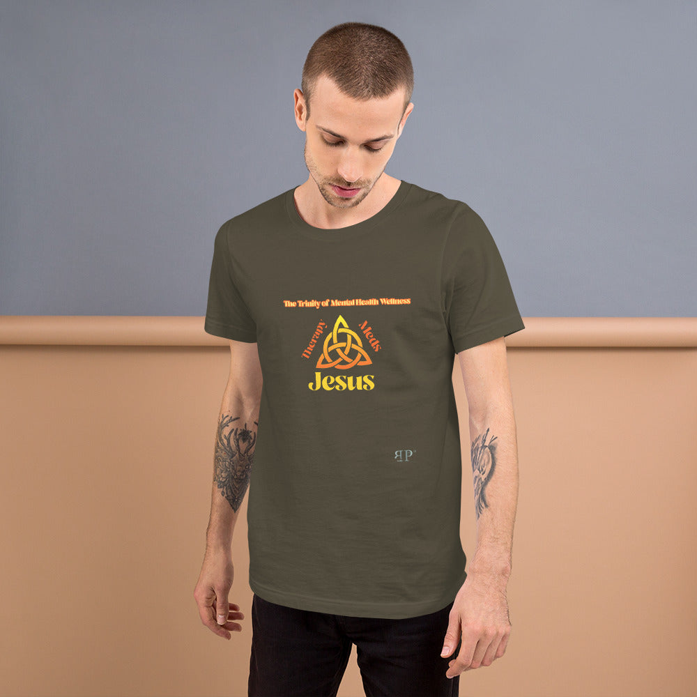 Mental Health Trinity Unisex t-shirt