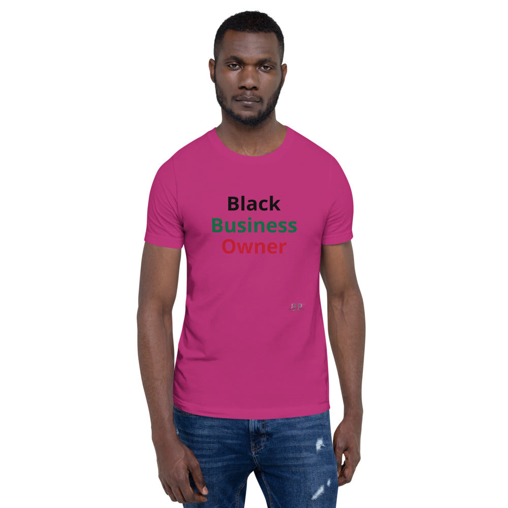 Black Business Owner Unisex T-Shirt