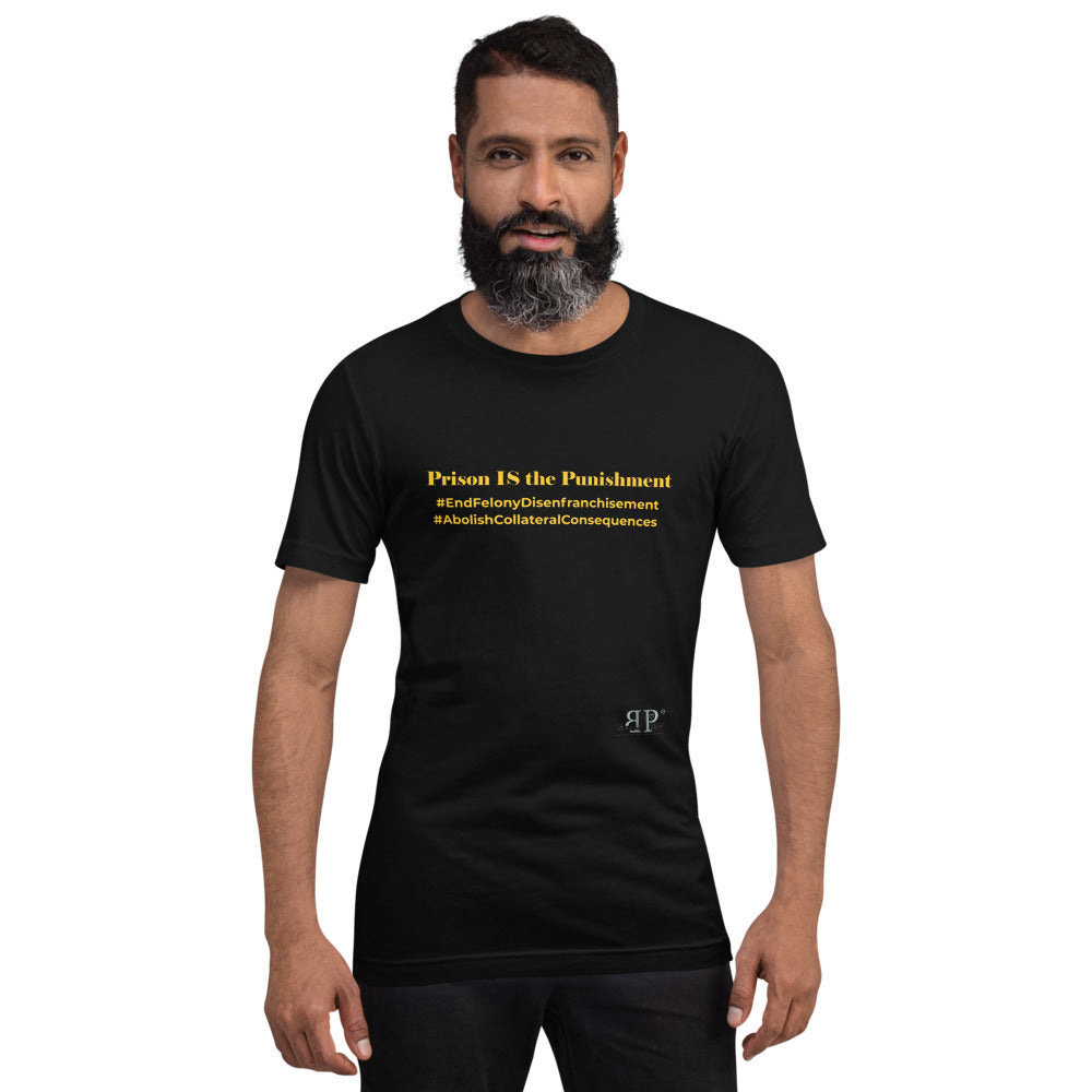 Prison IS the punishment Unisex T-Shirt