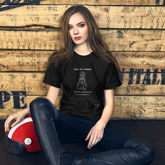 Mental Illness: Never Be Ashamed Unisex t-shirt