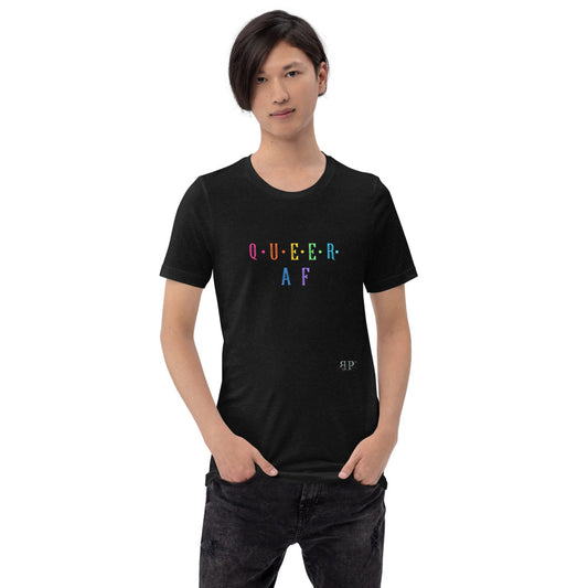 Queer AF Short-Sleeve Unisex T-Shirt