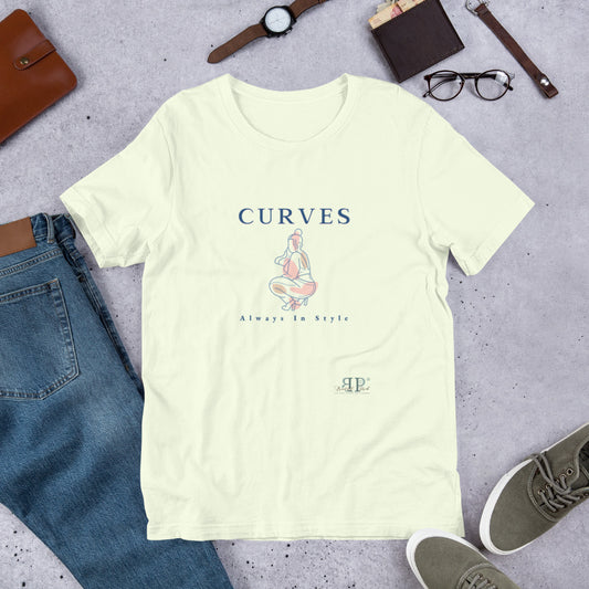 Curves Always in Style Unisex t-shirt