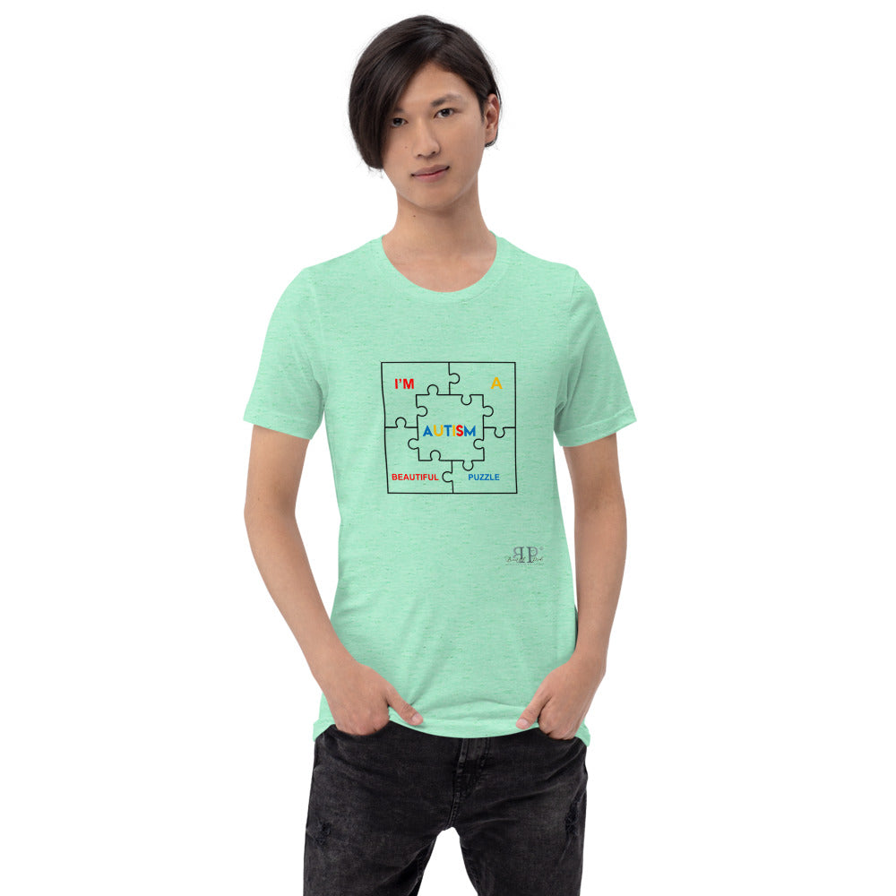 AUTISM- I am a Beautiful Puzzle Unisex T-Shirt