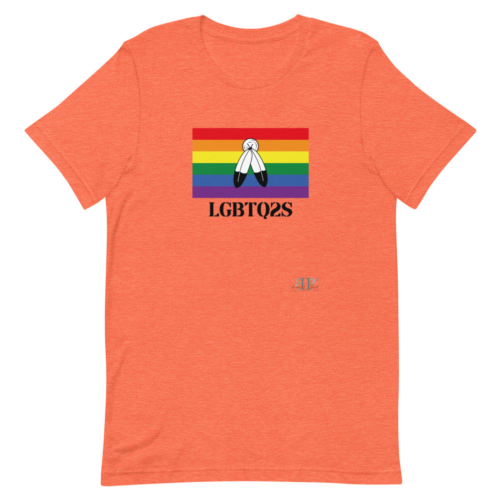 LGBTQ 2 Spirited Short-Sleeve Unisex T-Shirt