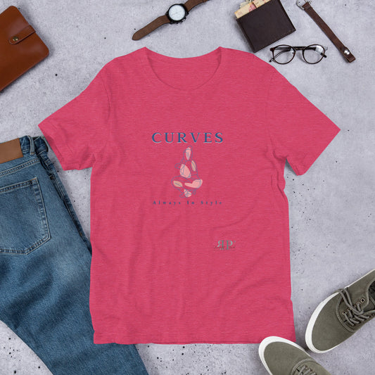 Curves Always in Style Unisex t-shirt
