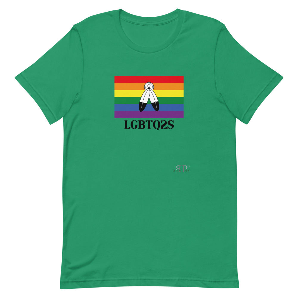 LGBTQ 2 Spirited Short-Sleeve Unisex T-Shirt