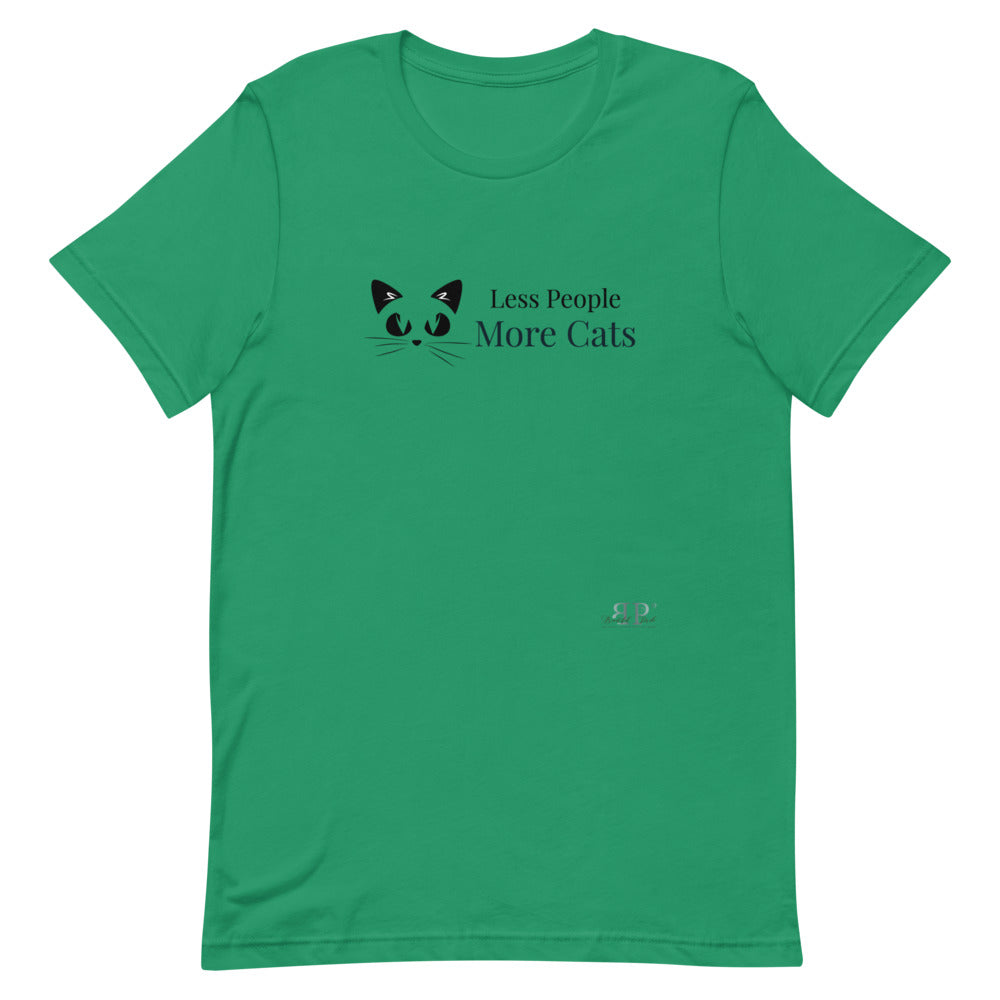 Less People More Cats Unisex T-Shirt