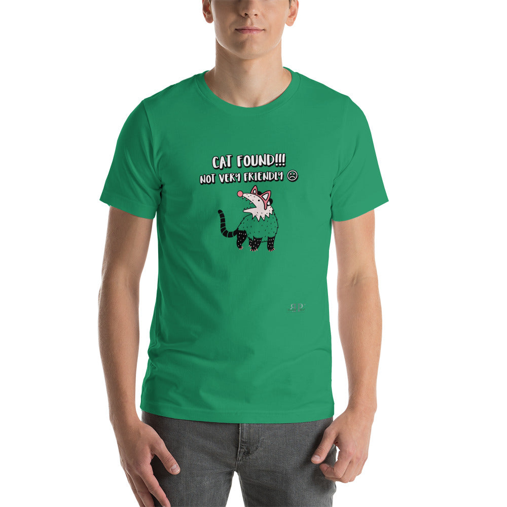 "Cat" Found Unisex T-Shirt