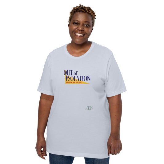 Out of Isolation Unisex short sleeve t-shirt