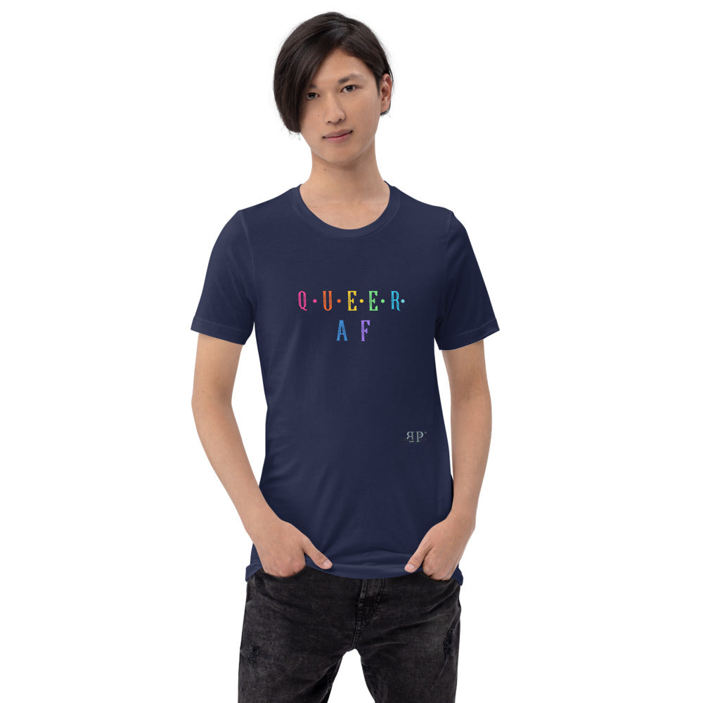 Queer AF Short-Sleeve Unisex T-Shirt