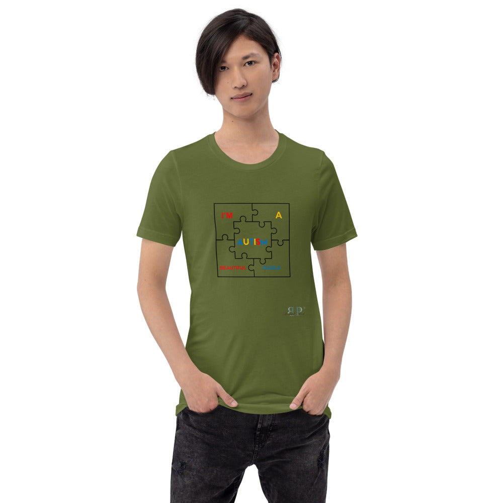 AUTISM- I am a Beautiful Puzzle Unisex T-Shirt