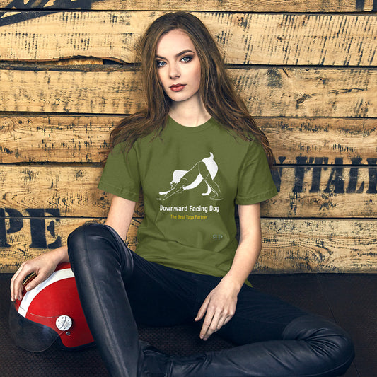 Best Yoga Partner Unisex T-Shirt- Dog