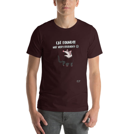 "Cat" Found Unisex T-Shirt