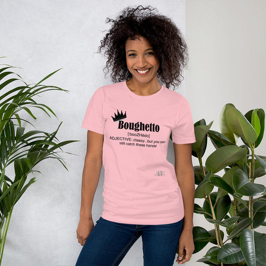 Boughetto: An Adjective Unisex T-Shirt