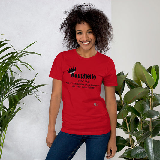 Boughetto: An Adjective Unisex T-Shirt