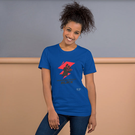 Unapologetically Black (Fist) Unisex t-shirt