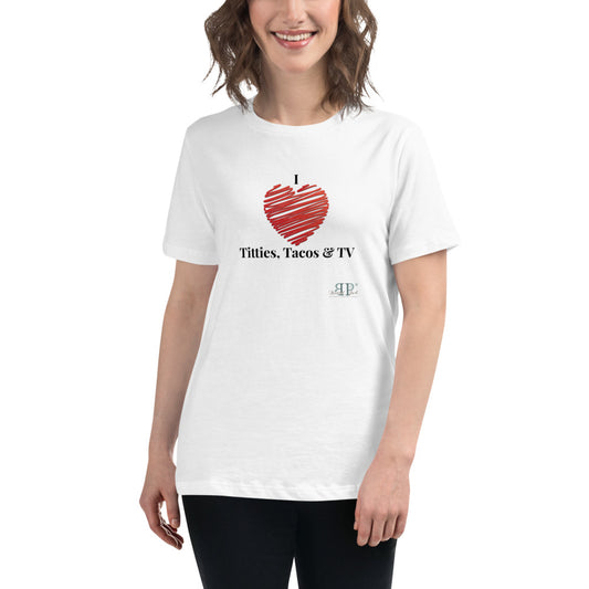 Women's I love the 3 Ts T-Shirt