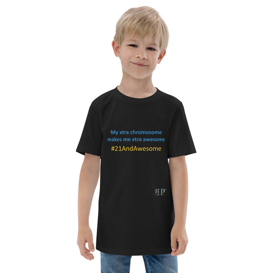21 and awesome unisex t-shirt YOUTH