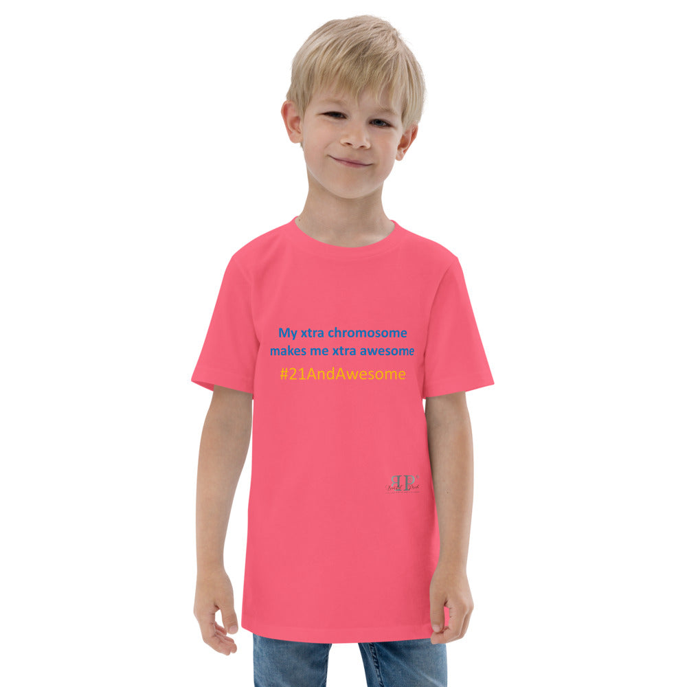 21 and awesome unisex t-shirt YOUTH