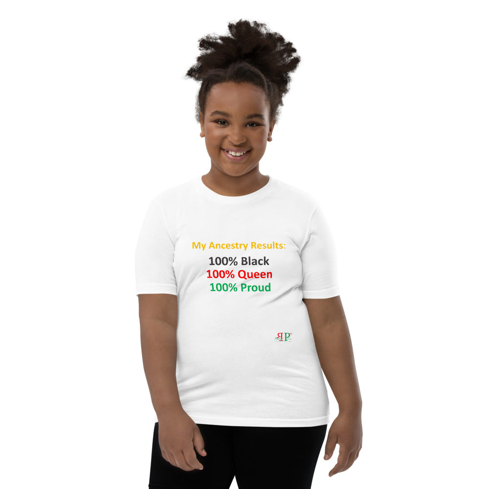 100% Queen Colors of the Motherland YOUTH T-Shirt